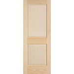 Clear Pine 2 Panel Traditional