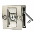 Privacy Square Pocket Door Lock 