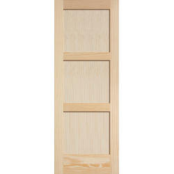 Clear Pine 3 Panel Equal