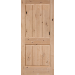 Knotty Alder 2 Panel Plank