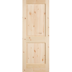 Knotty Pine 2 Panel Plank