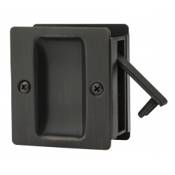 Passage Square Pocket Door Lock 