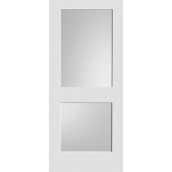 2 Panel Primed w/Diffused White Laminate