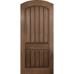 Rustic Planked Heritage Arch Top 2 Panel