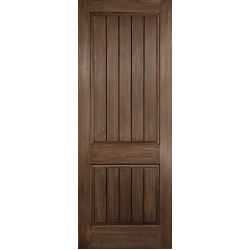 Rustic Planked 2 Panel 8 ft